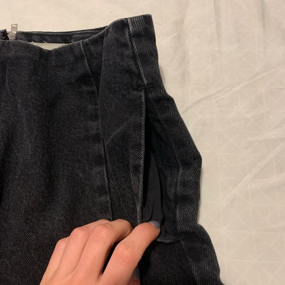 TOPSHOP Denim Mini Skirt - Picture 4 of 4